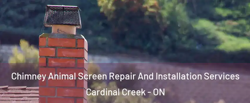  Chimney Animal Screen Repair And Installation Services Cardinal Creek - ON