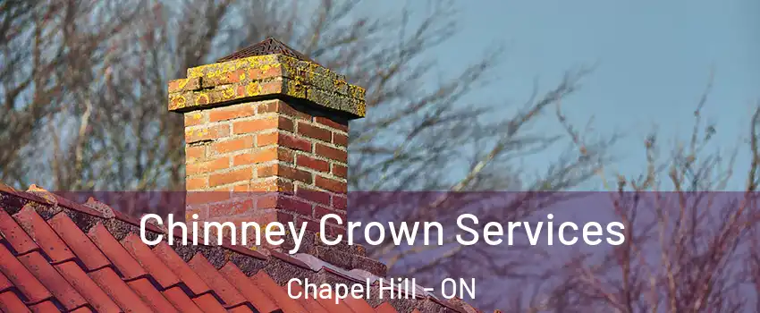  Chimney Crown Services Chapel Hill - ON
