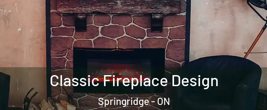  Classic Fireplace Design Springridge - ON
