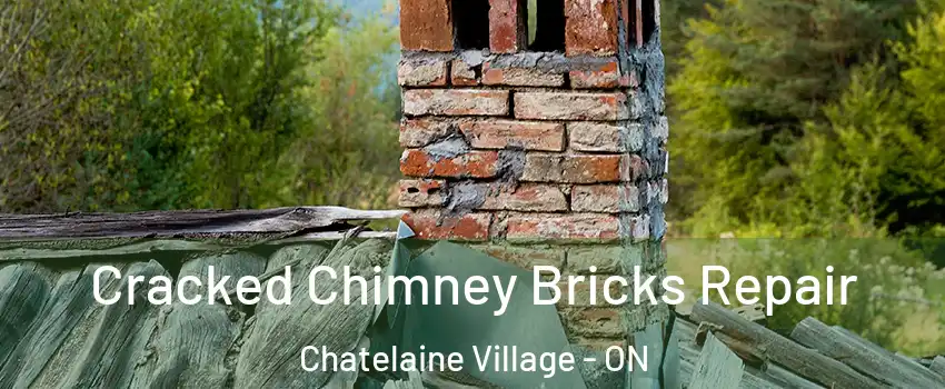  Cracked Chimney Bricks Repair Chatelaine Village - ON