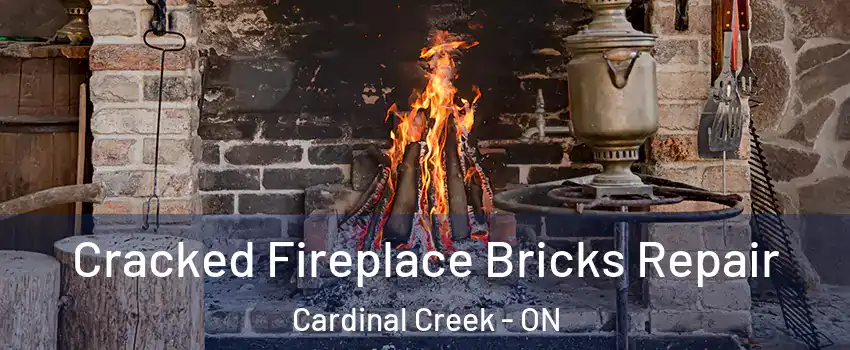  Cracked Fireplace Bricks Repair Cardinal Creek - ON