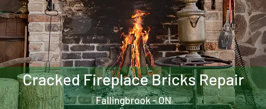  Cracked Fireplace Bricks Repair Fallingbrook - ON