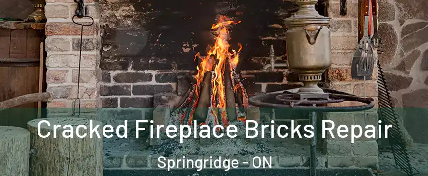  Cracked Fireplace Bricks Repair Springridge - ON