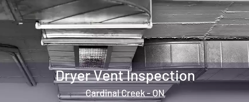 Dryer Vent Inspection Cardinal Creek - ON