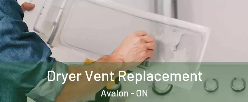 Dryer Vent Replacement Avalon - ON