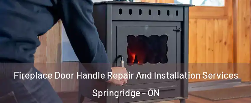  Fireplace Door Handle Repair And Installation Services Springridge - ON