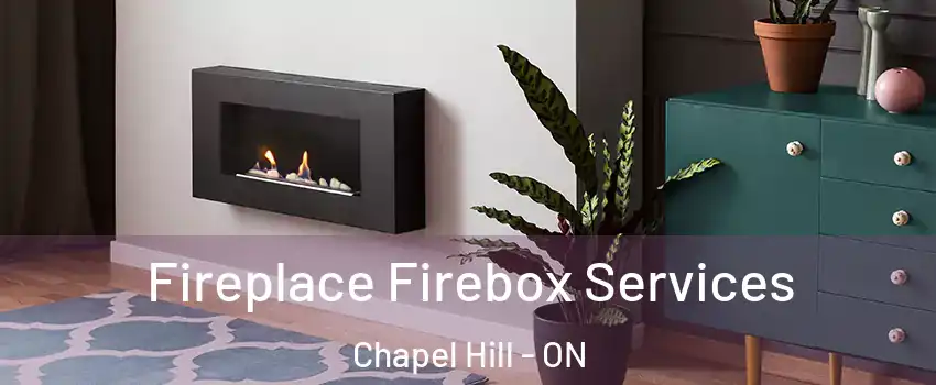  Fireplace Firebox Services Chapel Hill - ON