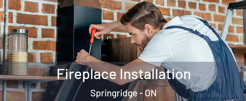 Fireplace Installation Springridge - ON