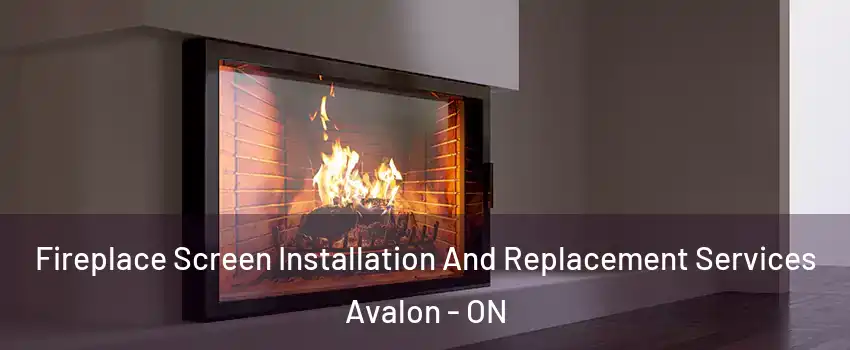 Fireplace Screen Installation And Replacement Services Avalon - ON