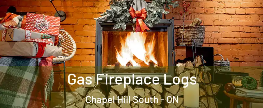 Gas Fireplace Logs Chapel Hill South - ON