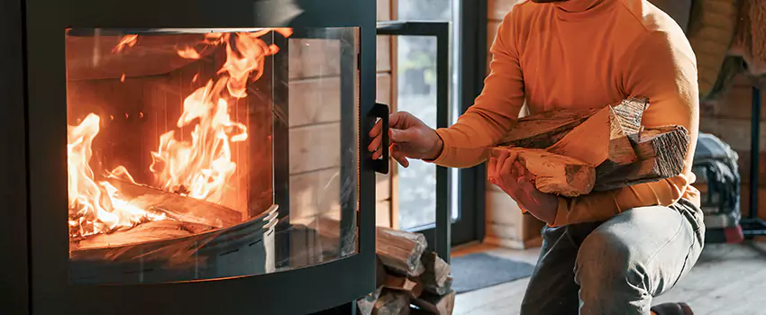 Residential Fireplace Ceramic Glass Installation in Orleans, ON
