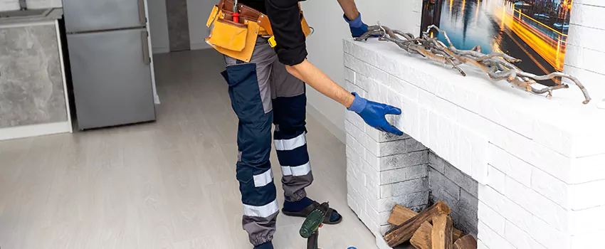 Outdoor Fireplace Restoration in Orleans, Ontario