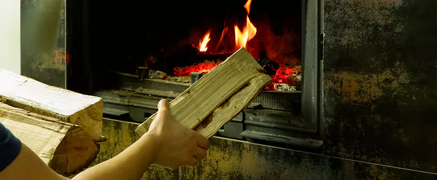 Wood Stove Heat Resistant Wall Repair in Orleans, Ontario