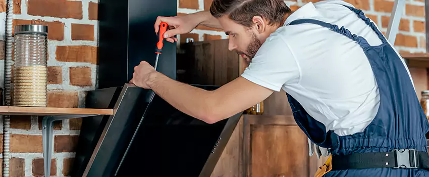 Old Rusted Metal Fireplace Repair And Replacement in Orleans, ON