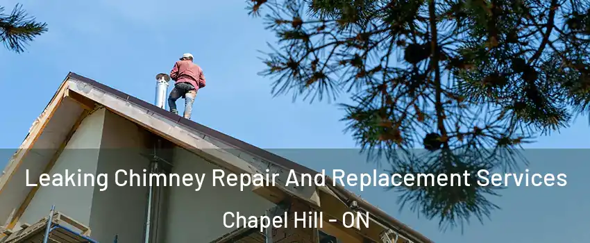  Leaking Chimney Repair And Replacement Services Chapel Hill - ON