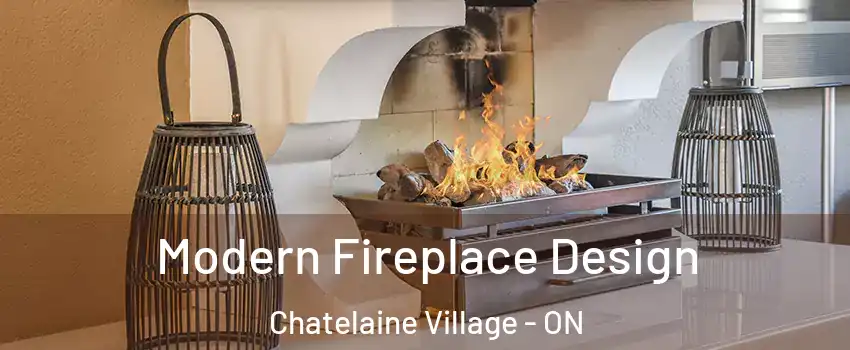 Modern Fireplace Design Chatelaine Village - ON