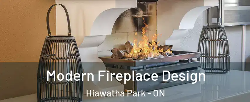  Modern Fireplace Design Hiawatha Park - ON