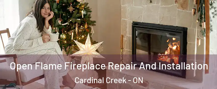 Open Flame Fireplace Repair And Installation Cardinal Creek - ON
